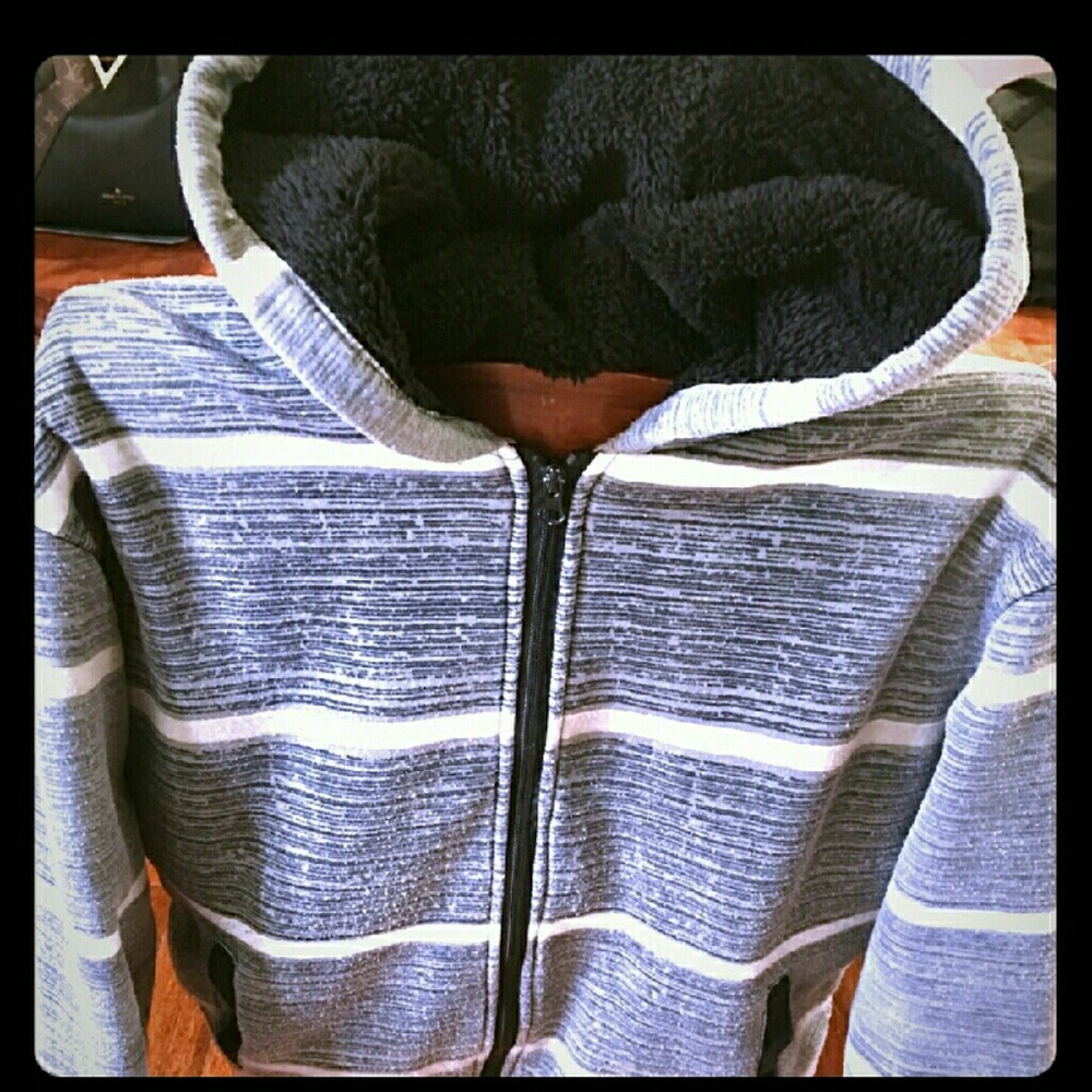 ❌❌SOLD❌❌ Zipper Hoodie Jacket size medium